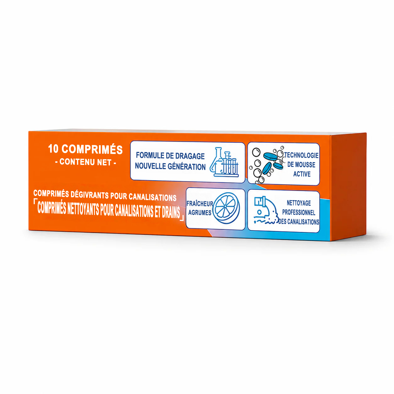 💥IEY® Pastilles nettoyantes moussantes pour canalisations — Oxygène actif | Élimine les nuisibles des canalisations | Sans javel, sans soude caustique, sans danger pour les tuyaux