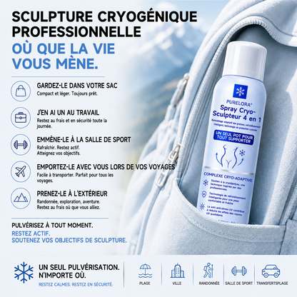 Brume cryogénique sculptante 4 en 1 𝐏𝐔𝐑𝐄𝐋𝐎𝐑𝐀®