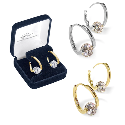 🔥DERNIER JOUR DE SOLDES - 80 % DE RÉDUCTION 丨Boucles d'oreilles CZTICLE® Lymphvity MagneTherapy Germanium