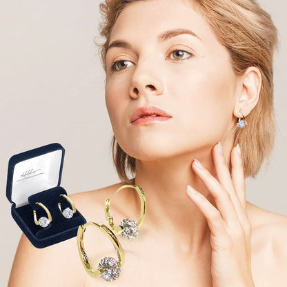 🔥DERNIER JOUR DE SOLDES - 80 % DE RÉDUCTION 丨Boucles d'oreilles CZTICLE® Lymphvity MagneTherapy Germanium