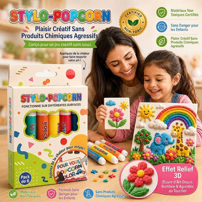 🔥 -60% aujourd’hui丨IEY® 🎨Stylo d’Art 3D – Transformez vos dessins en créations en relief
