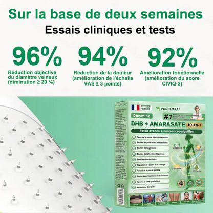 🇫🇷𝐍𝐨𝐮𝐯𝐞𝐥𝐥𝐞 𝐟𝐨𝐫𝐦𝐮𝐥𝐞 𝐛𝐫𝐞𝐯𝐞𝐭é𝐞🏅 | 𝐏𝐮𝐫𝐞𝐥𝐨𝐫𝐚® 𝐌𝐞𝐭𝐚𝐛𝐨𝐥𝐢𝐜 𝐌𝐚𝐭𝐫𝐢𝐱™ – 𝐏𝐚𝐭𝐜𝐡 𝐍𝐚𝐧𝐨 à 𝐌𝐢𝐜𝐫𝐨𝐧𝐞𝐞𝐝𝐥𝐞𝐬 𝟏𝟎-𝐞𝐧-𝟏 𝐃𝐇𝐁 + 𝐀𝐦𝐚𝐫𝐚𝐬𝐚𝐭𝐞 ✅Efficace contre l’obésité, le relâchement cutané, le diabète, l’hypertension, le lymphœdème, les varices et les problèmes articulaires