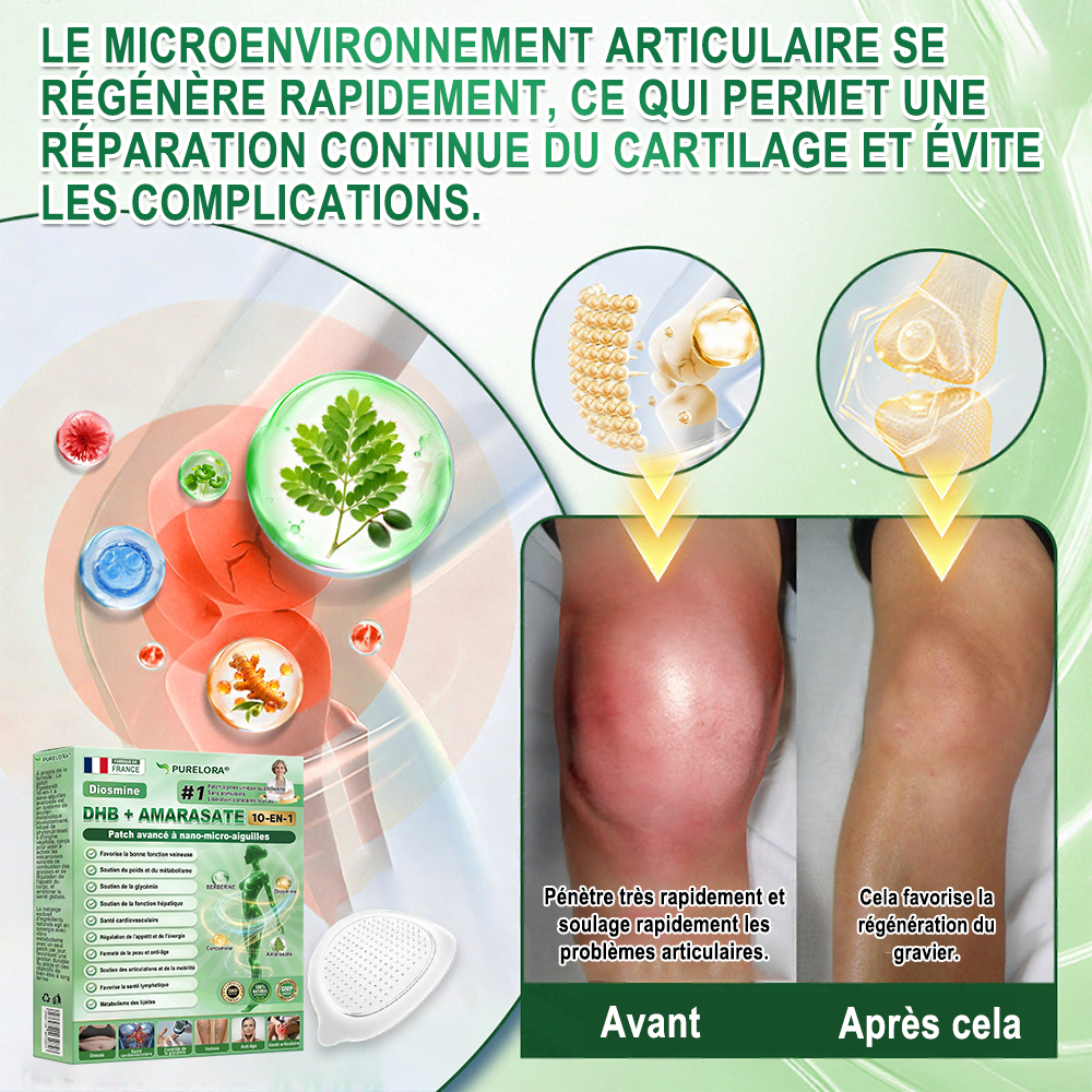 🇫🇷𝐍𝐨𝐮𝐯𝐞𝐥𝐥𝐞 𝐟𝐨𝐫𝐦𝐮𝐥𝐞 𝐛𝐫𝐞𝐯𝐞𝐭é𝐞🏅 | 𝐏𝐮𝐫𝐞𝐥𝐨𝐫𝐚® 𝐌𝐞𝐭𝐚𝐛𝐨𝐥𝐢𝐜 𝐌𝐚𝐭𝐫𝐢𝐱™ – 𝐏𝐚𝐭𝐜𝐡 𝐍𝐚𝐧𝐨 à 𝐌𝐢𝐜𝐫𝐨𝐧𝐞𝐞𝐝𝐥𝐞𝐬 𝟏𝟎-𝐞𝐧-𝟏 𝐃𝐇𝐁 + 𝐀𝐦𝐚𝐫𝐚𝐬𝐚𝐭𝐞 ✅Efficace contre l’obésité, le relâchement cutané, le diabète, l’hypertension, le lymphœdème, les varices et les problèmes articulaires