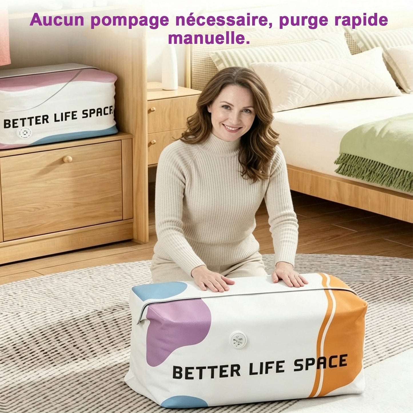 DERNIER JOUR : 3 ACHETÉS = 2 OFFERTS !! 🛒 SVOZK® Sacs de Rangement Sous Vide 3D Sans Pompe 🎁 L’organisateur tout-en-un ultime pour vêtements, jouets, livres, peluches et absolument tout le reste ! 🧸📚👕🧦